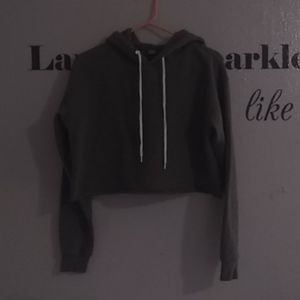 Cropped hoodie